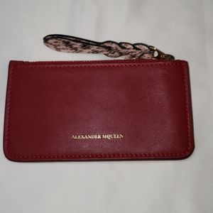 Alexander McQueen card holder